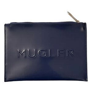 💕NWT MUGLER Faux Leather Clutch/Pouch💕